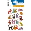 STICKER D?COR ABSTRACT CATS-3337