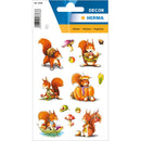 STICKER DECOR BROWN SQUIRREL-3368