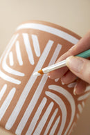 PEBEO-BRUSH GOLDEN FLAT BRISTLE SHORT HAND 3PCS-952308