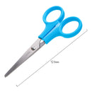 DELI-SCISSORS 122MM W/COVER MACARON -PACK OF 2 PCS-ASSORTED COLOR