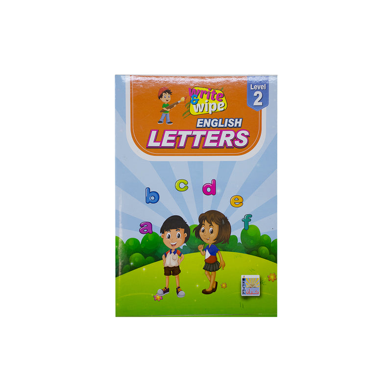 WRITE WIPE ENGLISH LETTERS LEVEL2