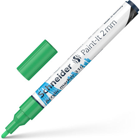 ACRYLIC MARKER PAINT-IT 310 2MM GREEN-120104