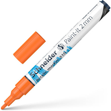 ACRYLIC MARKER PAINT-IT 310 2MM ORANGE-120106