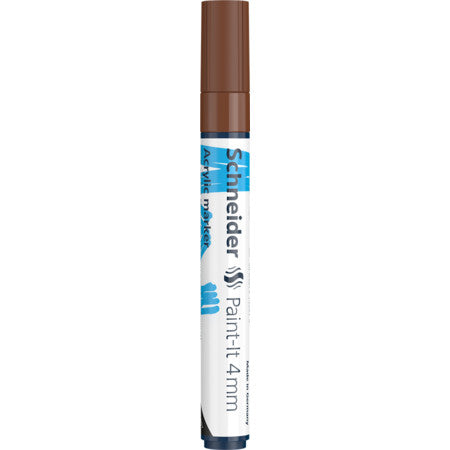 ACRYLIC MARKER PAINT-IT 320 4MM BROWN-120207