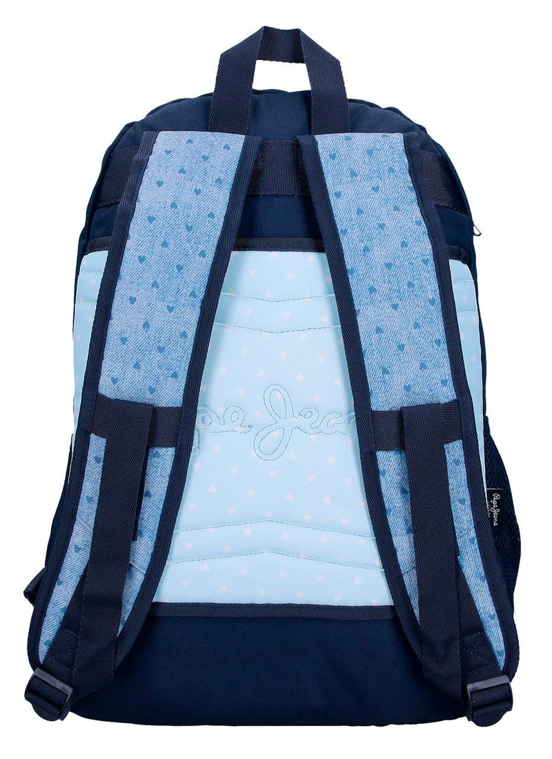 BACK PACK 44CM PEPE JEANS NAVY/BLUE-6822522