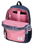 BACK PACK 44CM PEPE JEANS PINK/BLUE-JOM0398