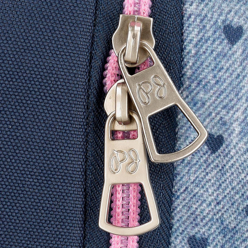 TROLLEY BAG PEPE JEANS PINK/BLUE-6822921