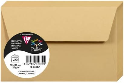 ENVELOPE POLLEN 90X140 120G CARAMEL-5481