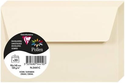 ENVELOPE POLLEN 90X140 120G CREAM-5441