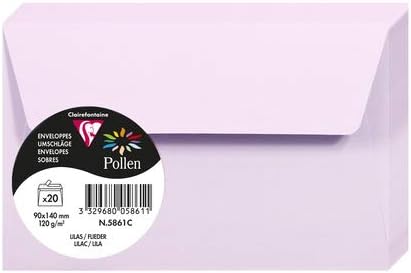 ENVELOPE POLLEN 90X140 120G LILAC-5861