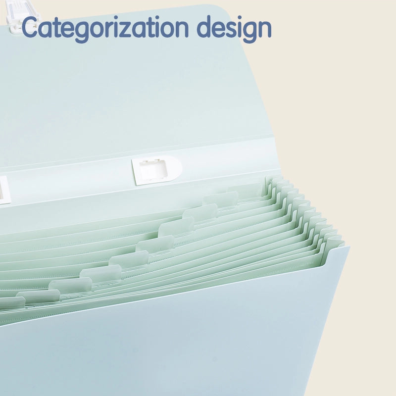 EXPANDABLE FILE FC 13PART W/HANDLE-F614