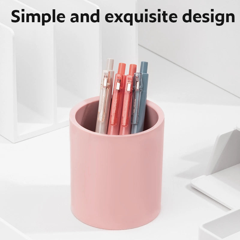 PEN HOLDER ROUND PINK-NS023-PK