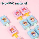 DELI-ERASER 67X35X18 MM MAGIC BOX-PACK OF 12 PCS-ASSORTED COLOR