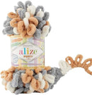 6395 MICRO POLY YARN 100G-ALIZE/PUFFY COLOR