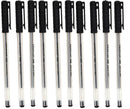 BALL PEN 0.7 1005 BLACK - 1005 BLK / Pack of 10pcs