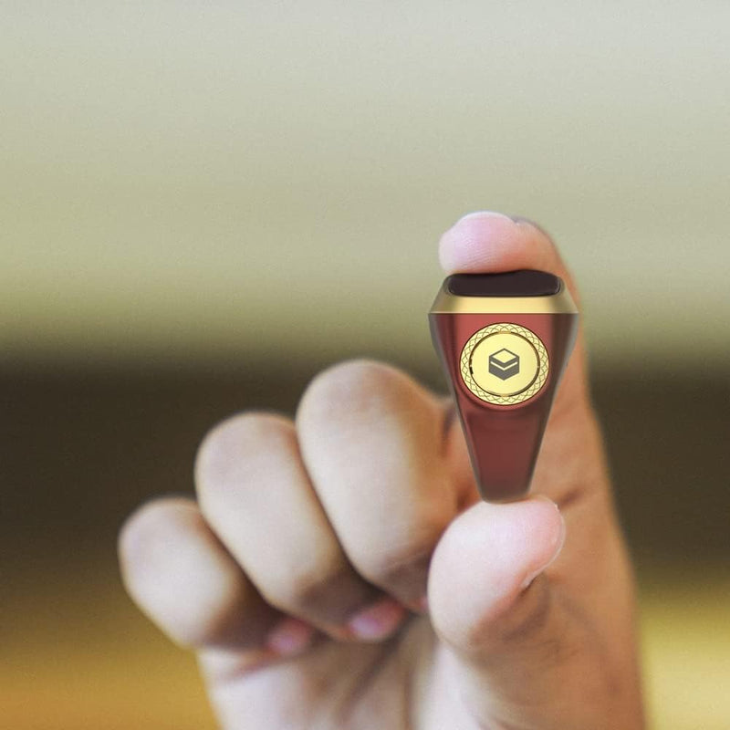 IQIBLA ZIKR RING E01S LITE 20MM BROWN