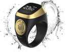 IQIBLA ZIKR RING 22MM PLASTIC BLACK-6970126920329