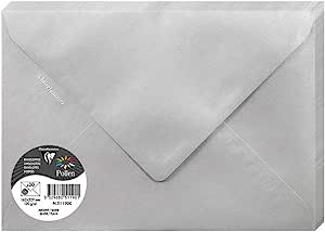 ENVELOPE POLLEN 162X229 120G SILVER-51190