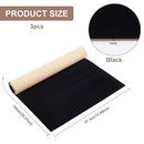 SELF ADHESIVE ROLLS VELVET 1M BLACK-10010