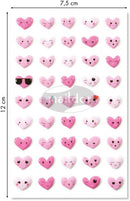 STICKER COOKY EMOTIC HEART-CY057