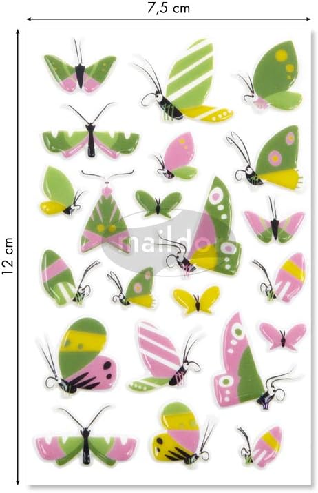 STICKER COOKY BUTTERFLIES-CY088