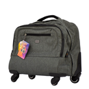 TROLLEY SQUARE 4 WHEEL PATTERN GREY-K24-B4-TS