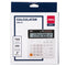 DELI CALCULATOR 12 DIGIT W/TAX WHITE-M01010