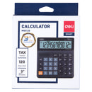 DELI CALCULATOR 12 DIGIT W/TAX-M01120