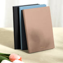 NOTE BOOK A5 96SHT LEATHER SOFT COVER ASTD-N128L