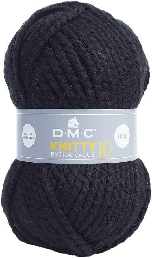 DMC Knitty Yarn 10 -100% Acrylic Yarn 100 gram - 82 meters per ball