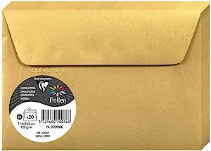 ENVELOPE POLLEN 114X162 120G GOLD-50086