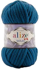 Alize Velluto Hand Knitting Yarn  100grs.- 100% Micropolyester