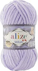 Alize Velluto Hand Knitting Yarn  100grs.- 100% Micropolyester