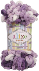 5923 MICRO POLY YARN 100G-ALIZE/PUFFY COLOR