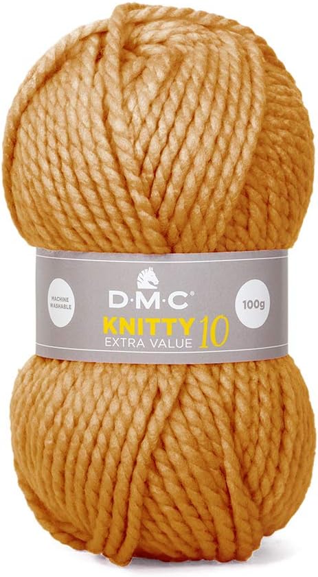 DMC Knitty Yarn 10 -100% Acrylic Yarn 100 gram - 82 meters per ball