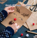 SHOPPING BAG BROWN 19X24.5X8