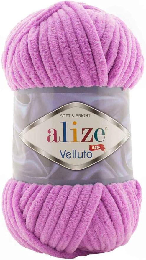 Alize Velluto Hand Knitting Yarn  100grs.- 100% Micropolyester