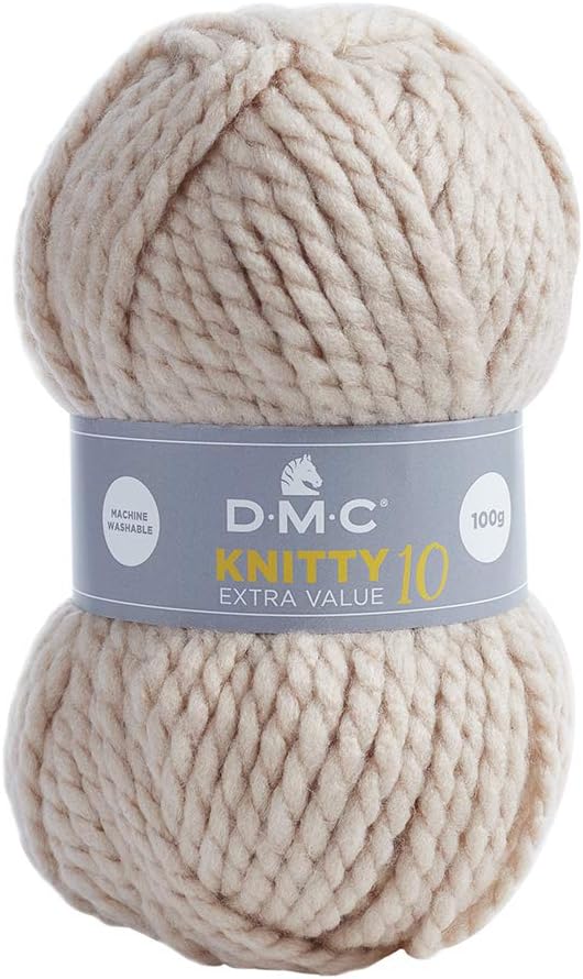 DMC Knitty Yarn 10 -100% Acrylic Yarn 100 gram - 82 meters per ball