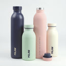 WATER BOTTLE METAL 350ML 1918 BEIGE-643012BG