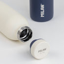 WATER BOTTLE METAL 350ML 1918 BEIGE-643012BG