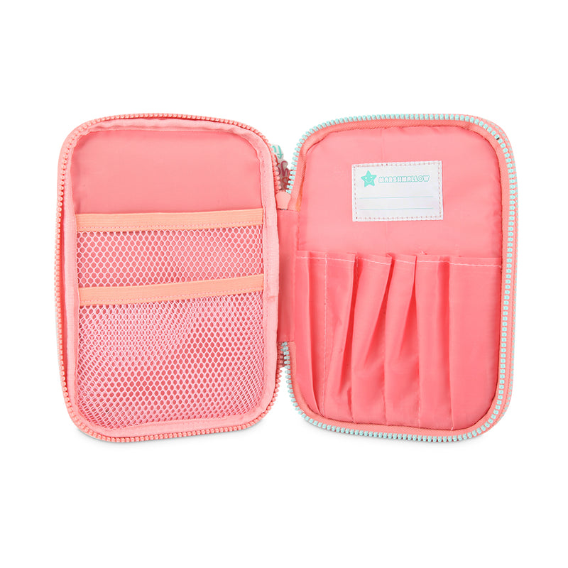 VANITY POUCH 2 ZIP MARSHMALLOW-65357