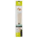 PEBEO-BRUSH GOLDEN MIX BRISTLE LONG HAND 5PCS-952409