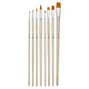 PEBEO-BRUSH GOLDEN MIX BRISTLE LONG HAND 8PCS-952404