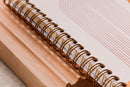 SPIRAL NOTE BOOK A5 74'S TERRACOTTA-116065