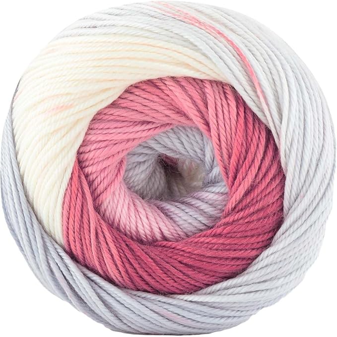 Papatya Sundae Rainbow Multicoloured 100% Microfibre Acrylic 100grs 4 Ply