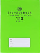 EXERCISE BOOK 4/L W/LEFT MARGIN 60SHT-EDUB160301-Assorted Color