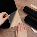 SELF ADHESIVE ROLLS VELVET 1M BLACK-10010