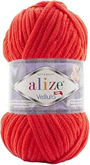 Alize Velluto Hand Knitting Yarn  100grs.- 100% Micropolyester