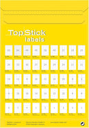LABELS TOPSTICK 38.1 X 21.2 MM-Pack of 100 pcs