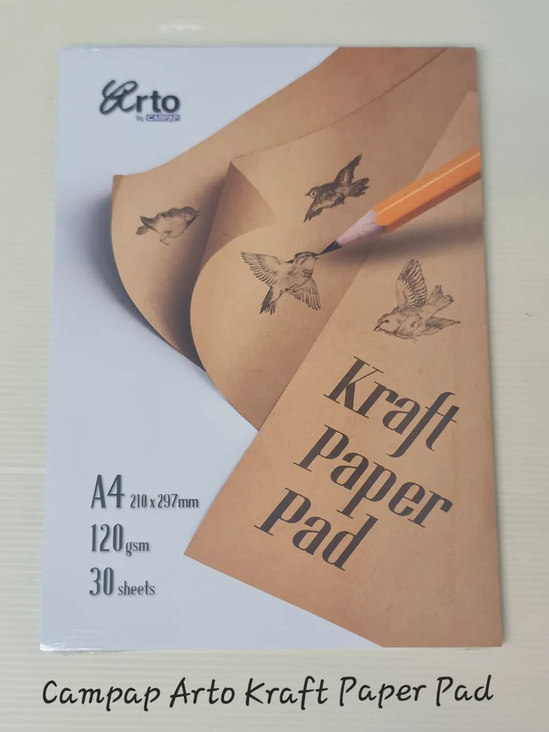 KRAFT PAPER PAD A4 120G 30SHT-37220